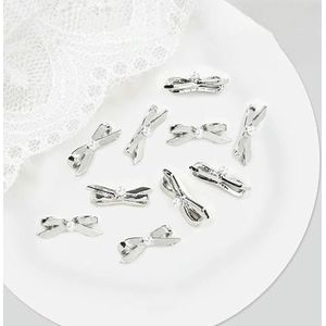 Nail Art Aurora Schelpvlokken Abalone Nagels Bedels 3D Onregelmatige Slice Schelp Steen Pailletten Nail Art Decoratie Manicure Accessoire-A-zilverachtig