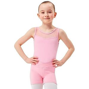 tanzmuster ® Balletbroek meisjes kort - Abby - (maat 92-170) van zacht katoen korte broek voor kinderen ballet