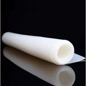 Siliconenrubberplaat, 1 stuk siliconenrubberplaat en pakking, meerdere maten, dikte 0,5-30 mm, -60 °C tot 200 °C(300x300x8mm)