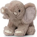 WWF Plüsch WWF 01101 - ECO pluche olifant, levensecht vormgegeven knuffeldier, ca. 23 cm groot, heerlijk zacht en behaaglijk, handwas mogelijk