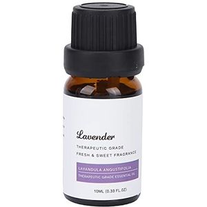 10 Ml Lavendel Massage Etherische Olie, Huidverhelderende Reparatie Aromatherapie Etherische Olie, Hoge Absorptie Lavendel Massageolie voor Massagetherapie