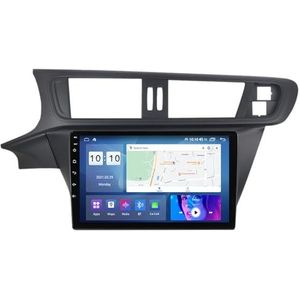 Android 12.0 Car Stereo 9 ""Touch Screen auto audio speler bluetooth stuurwielbediening Voor Citroen C3-XR 2010-2015 auto speler Ondersteunt CarAutoPlay PIP GPS Navigatie Backup Camera (Size : 4+WIFI+
