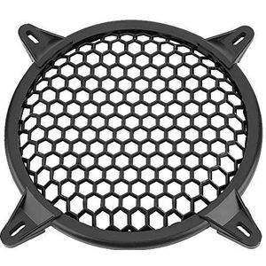 Akozon Autoluidspreker Kunststof Gaasafdekking Versier Autoluidspreker en Hoorn Speaker Modification Protect Bescherm Uw Subwoofer Niet Gemakkelijk Te Verkleuren en Te Corroderen(6 Inch)