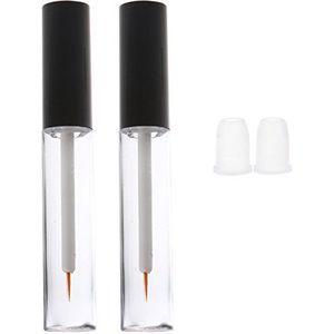 2 Stuks 10ml Lege Vloeibare Eyeliner Flessen Tube Lip Wimper Olie Container