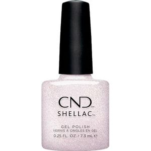CND Shellac Night Brilliance - semi transparant goud glitter - nr. 468 - originele CND - UV-lak - nageldesign - Gleam & Glow Collection