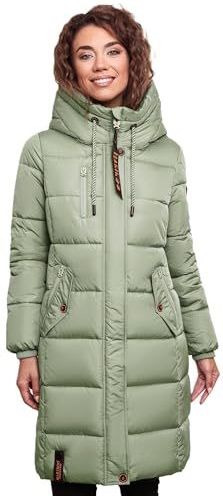 MARIKOO Wintermantel 'Yuikoo'  lichtgroen