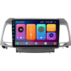 Android 14 2 Din Autoradio voor Kia Opirus GH 2006-2011 - Steun Carplay Android Auto DSP-9"" Touchscreen Auto Stereo Met Stuurwielbediening WIFI 4G Bluetooth Split-Screen(P2 WIFI 4-Core 1G+32G)