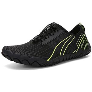 Sneldrogende waterschoenen for dames heren, wandelschoenen op blote voeten schoenen strandzwemschoenen volwassen kreekwaadschoenen for water (Color : Black, Size : 44 EU)