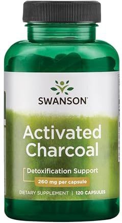 Swanson - Geactiveerde Houtskool - 260 mg - 120 Capsules