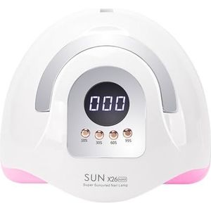 Nageldroger 380W UV LED-lamp for nagels 81LEDS Gel Polish Uithardende Manicure Lamp met Automatische Smart Sensor Nail Art(X26)