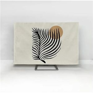 WLTYSM TV Cover Display stofkap TV Stofkap Doek 32-75 Inch Valuta Eenvoudige en Moderne TV Display Beschermers (6,7 inch)