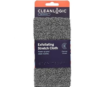 Clean Logic Detox Houtskool Zuiverende Stretch Wasdoek, 1 Count