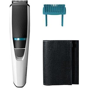 Philips BEARDTRIMMER Series 3000 BT3207/14 Baardtrimmer, 0,5 mm, 1 cm, 3,2 cm, 1 mm, lange baard, driedaagse baardstijl, zwart, metallic