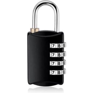 Combinatieslot Dial Digit Password Lock Combinatie Koffer Bagage Metalen Code Wachtwoord Sloten Hangslot Reizen Veilig Anti-Diefstal Cijfersloten (Kleur: Stijl A)