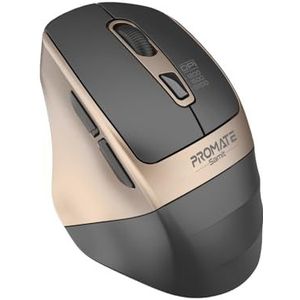 Promate Samit, 2,4 GHz, draadloze muis, stil, 6 functietoetsen, 2200 dpi instelbaar, nano-USB-ontvanger