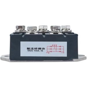 MDS150A Drie Fase Diode Bridge Gelijkrichter 150A Amp 1600 V Power Gelijkrichter Module Dynamo Diode Brug Controle