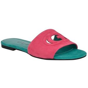 GUESS Tashia platte sandaal voor dames, Roze 660, 36.5 EU