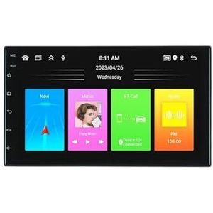 2Din Android 13 Autoradio Carplay Auto Multimedia Speler Compatibel for Peugeot 307(4 Core 2GB 32GB)