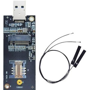 M2-NGFF DW5811e DW5816E EM7455 L860-GL USB3.0 M2 Adapterkaart voor 3G/4G/5G LTE