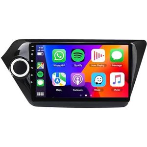 8-Core [4G 64G] Android 14 Autoradio Navi voor K-IA RIO(2011-2015) 9-inch scherm 2 DIN-radio met draadloze Carplay Android Auto GPS Navigatie FM RDS Bluetooth SWC DSP MIC Camera,M120s