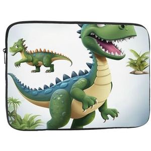 Laptop Sleeve 10-17 inch Laptop Case Cartoon Dinosaurus Afbeeldingen Laptop Mouwen voor Vrouwen Mannen Shockproof Laptop Cover