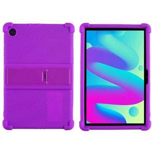 Compatibel Met TCL Tab 10 4G/Tab10 FHD 4G/Tab 10 HD 10L Soft Silicon schokbestendig Tablet Case Bescherm Shell(Color:PURPLE,Size:For TCL Tab 10L)