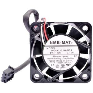 1604KL-01W-B39 4010 4 cm 40 mm ventilator 40 x 40 x 10 mm DC5 V 0,10 A 3 rijen koelventilator voor videorecorder switch router
