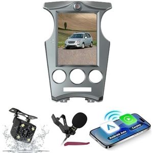 Android 15 Autoradio Navi voor K-IA Carens (2006-2013) 10.4 ""Touchscreen Car Multimedia Player met draadloze carplay GPS-navigatie Bluetooth 5.0 HIFI FM 5G-WiFi SWC DSP MIC,4g+64g