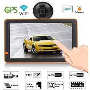 GPS-autonavigatiesysteem, 9 inch truck GPS Navigator 1G 16G Met DVR Geladen nieuwste Europa-kaart Voor auto, vrachtwagen, camper