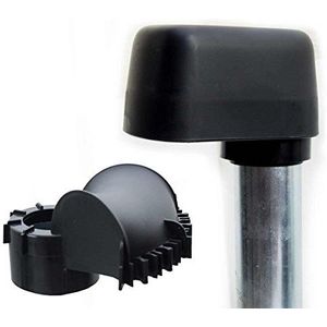 Premium X Mastkap met kabeldoorvoer groot voor SAT-mast en dakspanrenhouder met 48 mm 60 mm