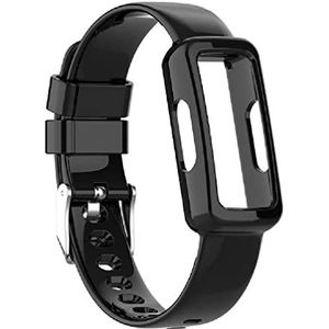 Clear Pols voor Fitbit-Ace 3/Ace 2/Inspire/Inspire voor HR/Inspire 2 voor Smart Watch Strap Vervanging Horlogeband horlogeband horlogeband vrouwelijke voor vrouwen mannen armband siliconen schattige halloween mode stretchy