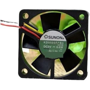 Voor SUNON KD0505RFB3 5CM 5V 0.6W 5010 Mute USB-koelventilator