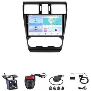 9 Inch Android Auto Radio Multimidia Speler Voor Subaru Forester WRX XV 2016-2018 GPS Navigatie WIFI Bluetooth Carplay Android Auto Stereo Radio GPS(WIFI 1G+16G)