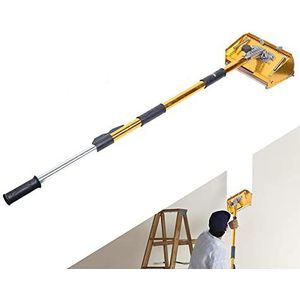 9.8"" gipsplaten taping platte afwerking set droogbouw troffel drywall gereedschap hoekrol 101 - 160 cm handvat verstelbaar