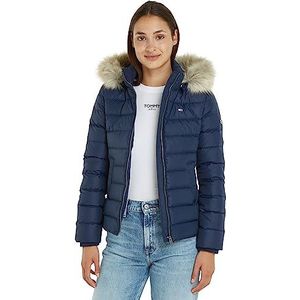 Tommy Jeans Dames donsjack TJW Winter, blauw (Twilight Navy), S, Twilight Navy, S