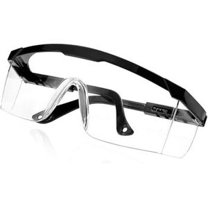 Veiligheidsbril, 3 stuks anti-spat werkveiligheidsbrillen oogbescherming laboratoriumbril beschermende industriële wind stofdichte bril fietsbril