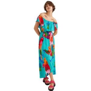 Desigual Casual damesjurk, groen, M
