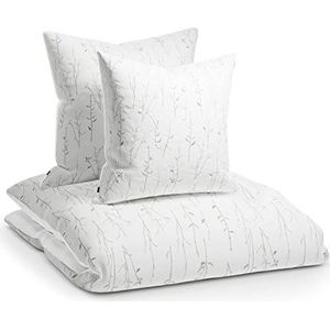 sleepwise Beddengoed 200 x 200 cm, 3-delige zomerbedlinnenset, Oeko-Tex-standaard, uiterst zacht, ademend, strijkvrij en kreukvrij, dekbedovertrekset van geborsteld microvezel met kussenslopen van 65