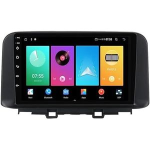 Android 14 2 Din Autoradio voor Hyundai Encino Kona 2018-2020 - Steun Carplay Android Auto DSP-9"" Touchscreen Auto Stereo Met Stuurwielbediening WIFI 4G Bluetooth Split-Screen(P2 WIFI 4-Core 1G+32G)