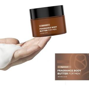 Geurige Bodylotion for Mannen - Verbetert Een Droge Huid, Verbetert de Textuur, Houdt Vocht Vast en Zorgt for Een Stralendere Huid(1pcs)