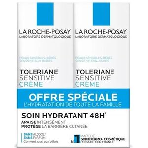 La Roche-Posay - Toleriane - Hydraterende Verzorging - 2 x 40 ml