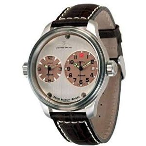 Zeno-Horloge Mens Horloge - OS Pilot Dual Time - 8671-b36