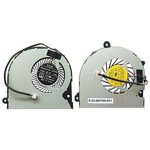 LMNCBVYA FCQLR Cooling Fan Replacement for Shenzhou Ares K650D-G4D2, K680E-G6D1/D2, K660D-G4D3 - High-Performance Notebook CPU & GPU Fan (2-Pack)