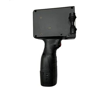 Handheld Inkjet -printer De Engelse taal Qr Bar Batch Code Datumnummer Logo Vervaldatum Label Plastic Fles Hand Jet Handheld Thermische Inkjet Printer Niet gemakkelijk te vervagen(Printer 1 ink,U-K)