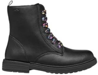Geox J Eclair Girl D, meisjes buit, Zwart veelkleurig, 36 EU