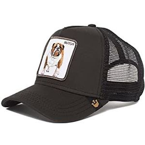 Goorin Bros. Trucker Hat Heren - Mesh Baseball SnapBack Cap - The Farm, Zwart (Brutus Drake), one size