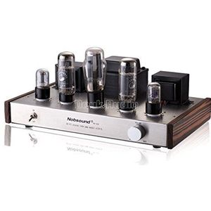 Nobsound HiFi-versterker EL34 Valve Tube Classic 2.0 Channel Stereo Single Ended Class A Power Versterker 12 W x 2