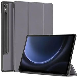 Tablet Case Geschikt for Samsung Galaxy Tab S9 FE Cover 10.9 inch 2023 SM-X510 X516B Magnetische Smart Stand (Color : Gray, Size : S9 FE 10.9 inch)