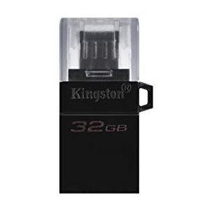 Kingston DataTraveler microDuo3 G2 - DTDUO3G2/32 GB microUSB en USB Type-A flashdrive voor Android OTG, zwart