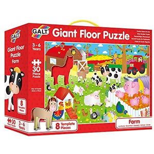 Galt Toys, Giant Floor Puzzle - Farm, Floor Puzzles for Kids, Ages 3 Years Plus